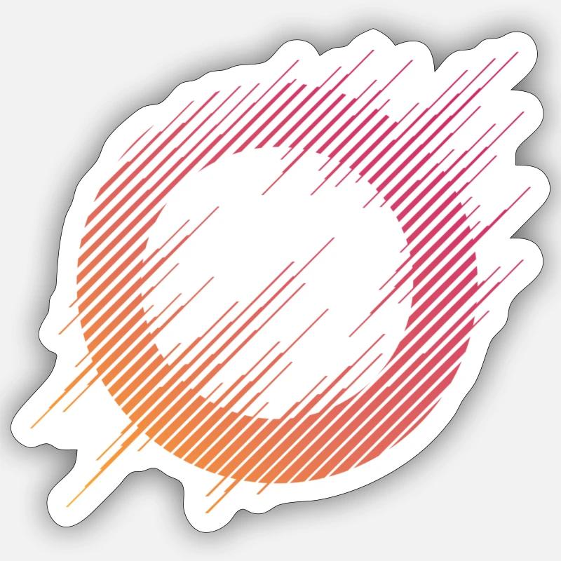 CIRCLINES Sticker size S (10 x 10 cm)