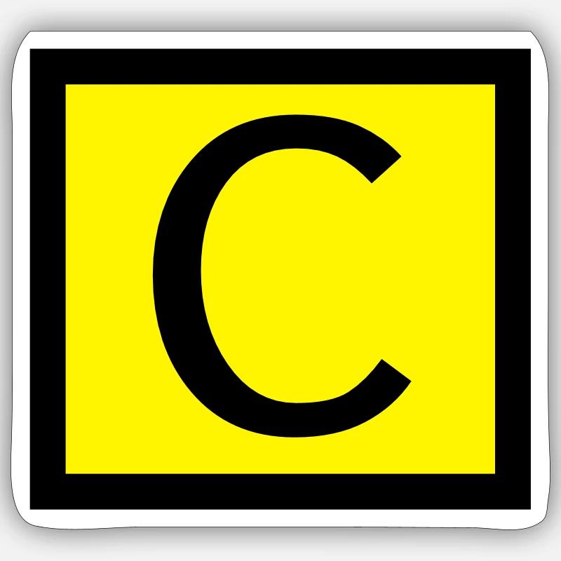 Sticker Größe S (10 x 10 cm) - 