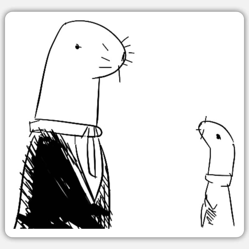 Sticker size S (10 x 10 cm) - 