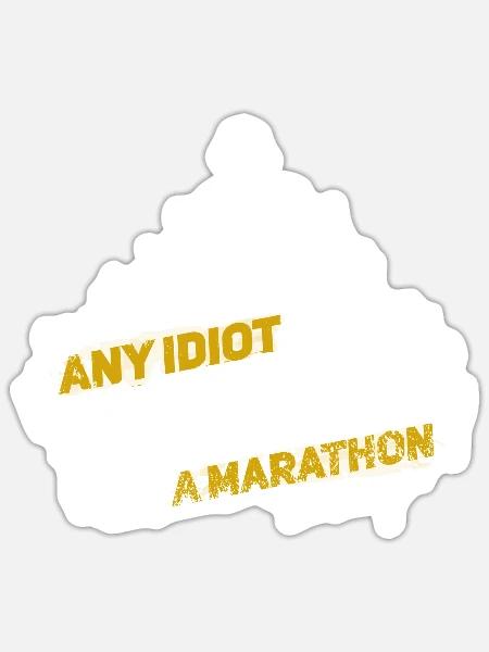  - Sticker size S (10 x 10 cm) - white matte
