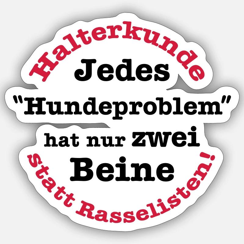 503 Holder customer instead rattlists Sticker size S (10 x 10 cm)