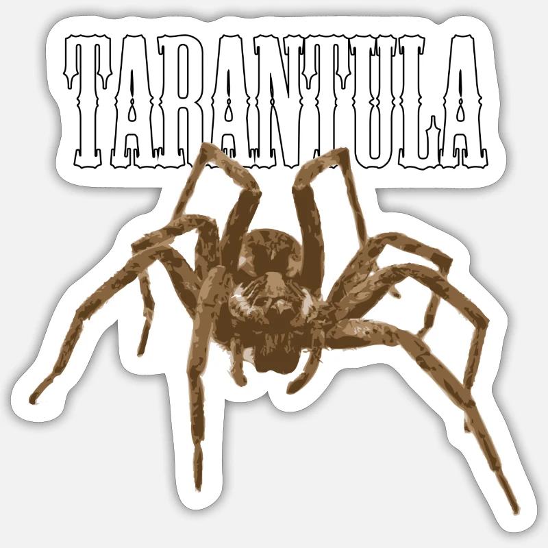 Tarantel Sticker Größe S (10 x 10 cm)