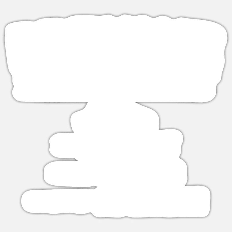 Batteur batteur Sticker taille S (10 x 10 cm)
