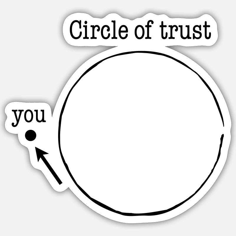 Sticker Größe S (10 x 10 cm) - 