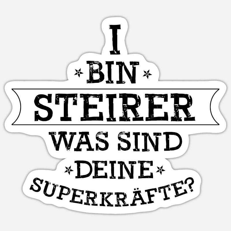 Styrie Sticker taille S (10 x 10 cm)