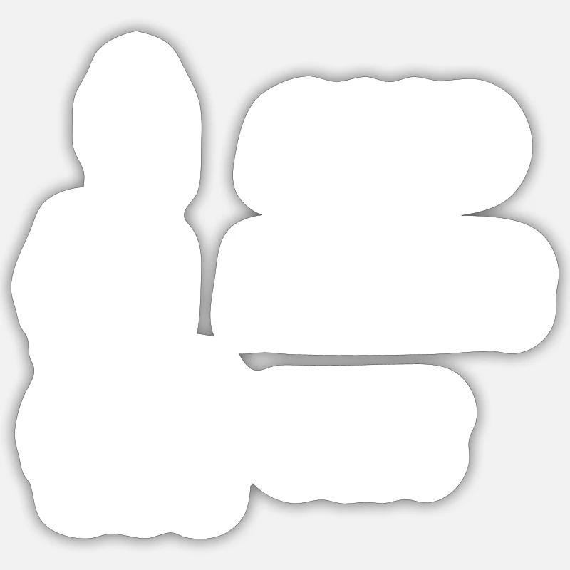 Sticker taille S (10 x 10 cm) - 