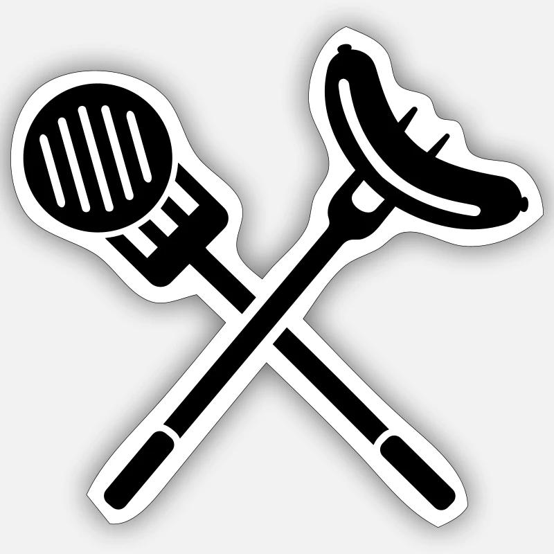 Griller Sticker taille S (10 x 10 cm)