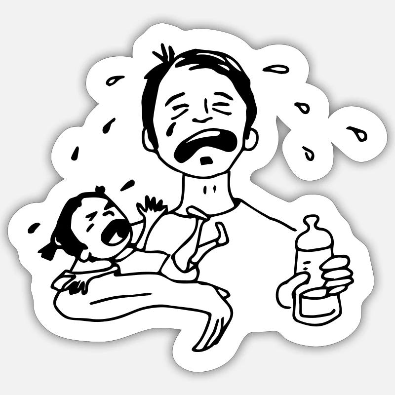 Sticker Größe S (10 x 10 cm) - 