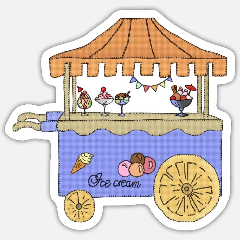 Sticker Größe S (10 x 10 cm) - 