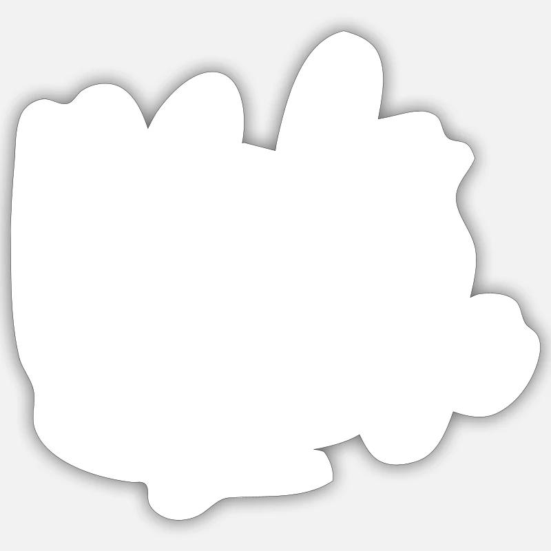Sticker Größe S (10 x 10 cm) - 