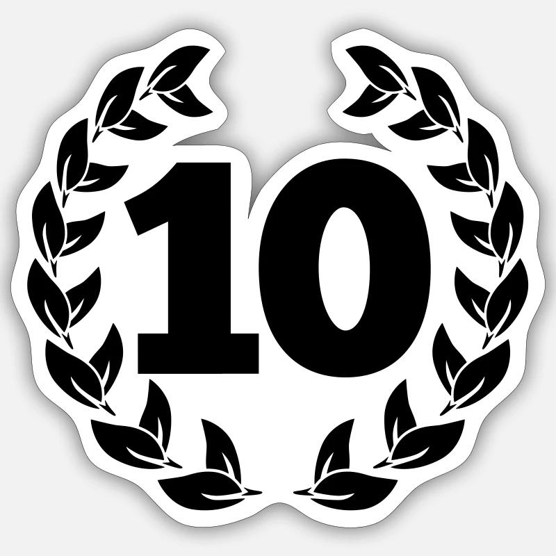 Sticker taille S (10 x 10 cm) - 
