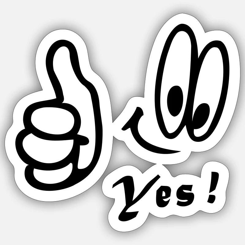 Sticker size S (10 x 10 cm) - 