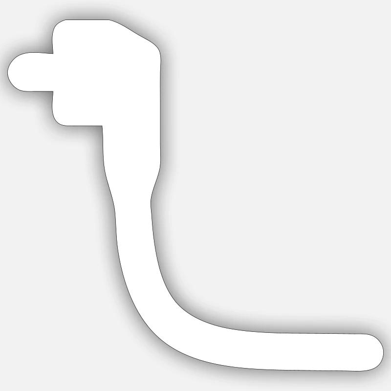 Plug and socket carnival costume Sticker size S (10 x 10 cm)