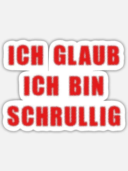 - Sticker Größe S (10 x 10 cm) - Mattweiß