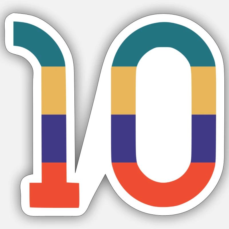 Sticker taille S (10 x 10 cm) - 