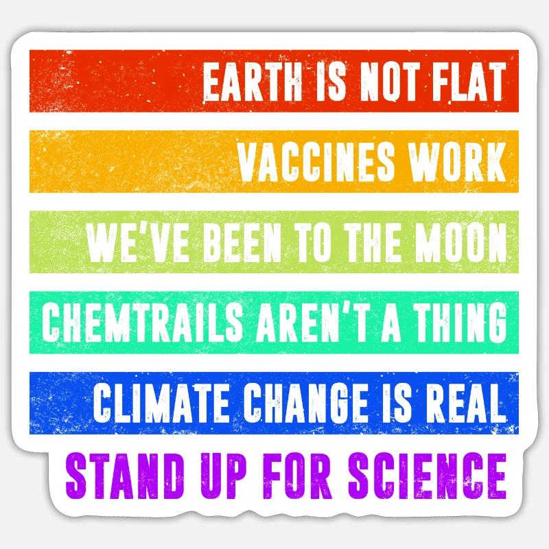 Science Graphic Sticker size S (10 x 10 cm)