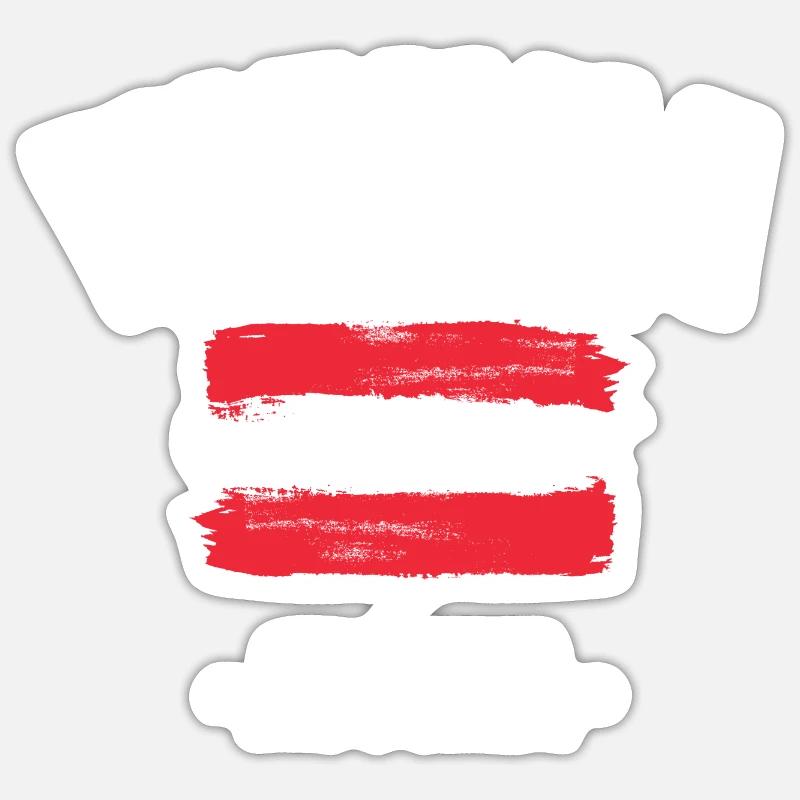 Vienne - Sticker taille S (10 x 10 cm) - blanc mat