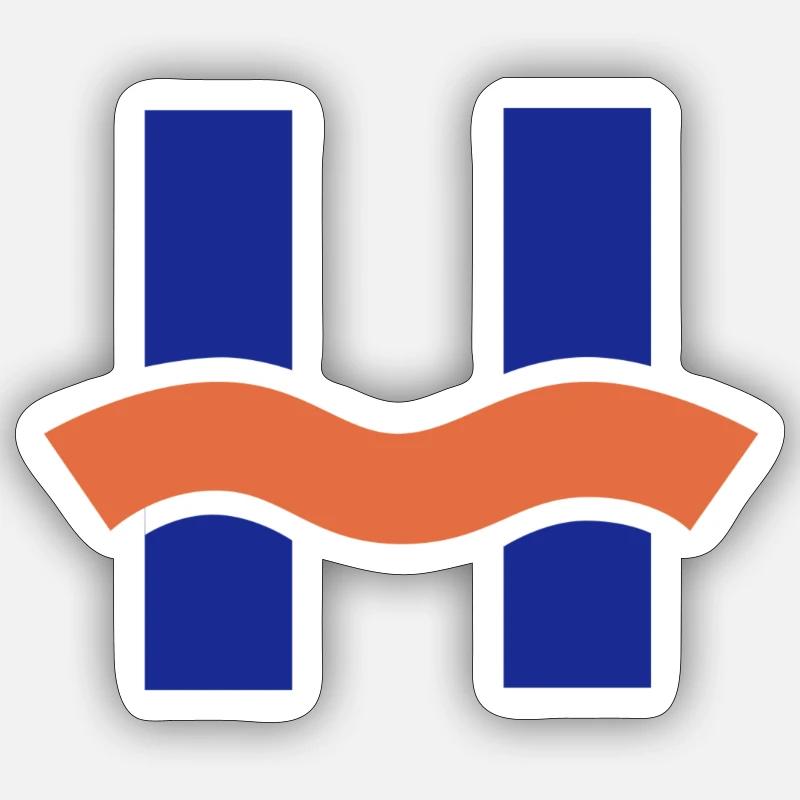 Logo H-Boot Sticker taille S (10 x 10 cm)