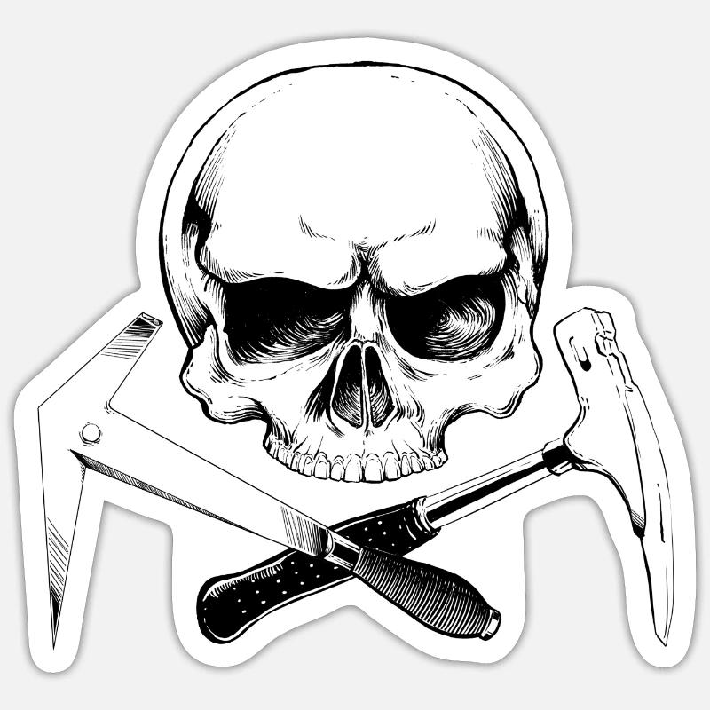 Couvreurs Sticker taille S (10 x 10 cm)