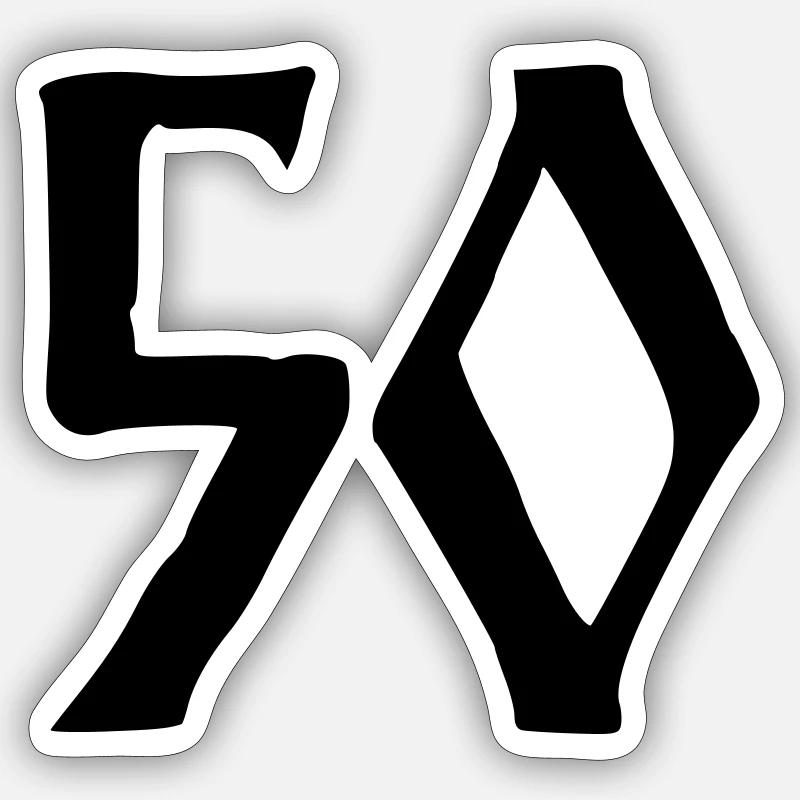 Sticker Größe S (10 x 10 cm) - 