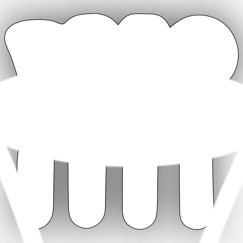 Kitchen utensils - Sticker size S (10 x 10 cm) - white matte