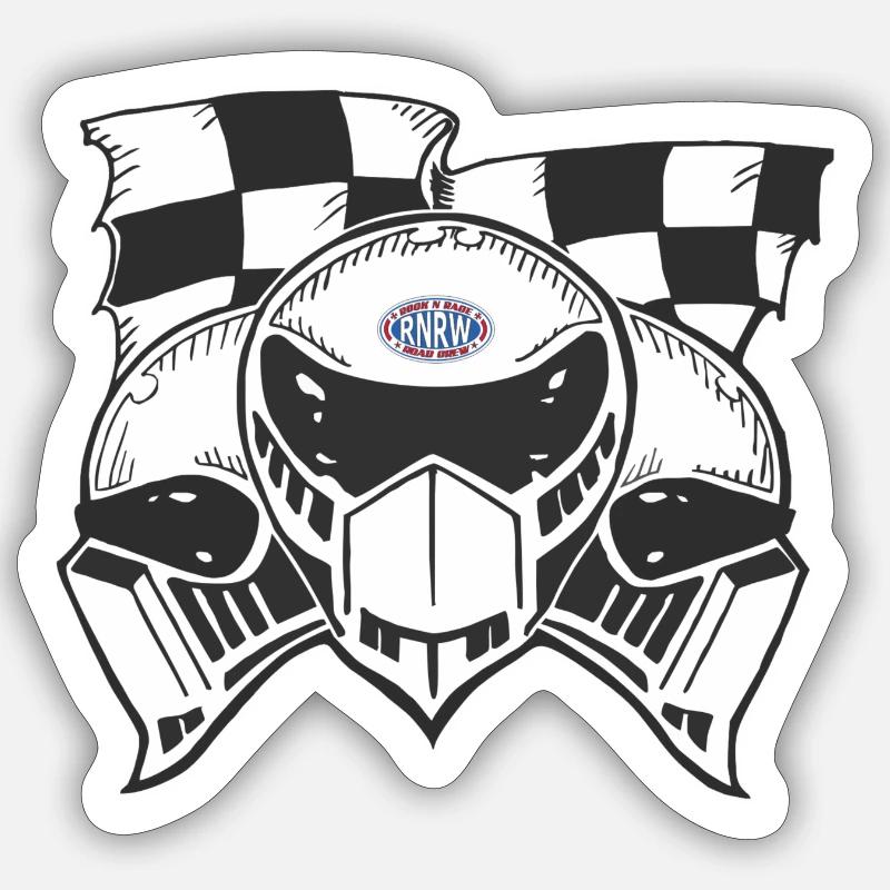 Fight with us - Sticker size S (10 x 10 cm) - white matte