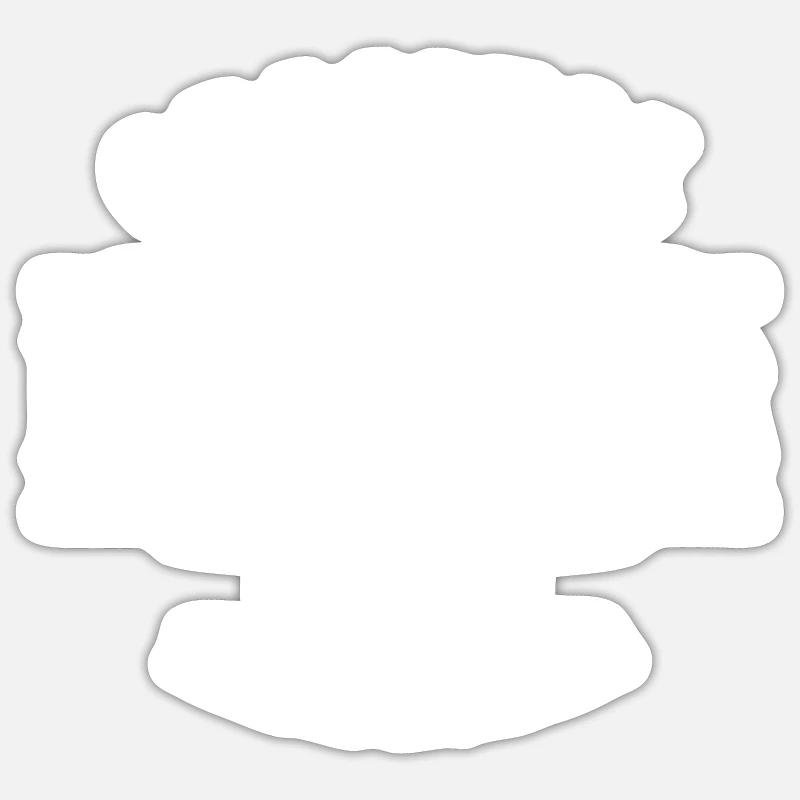 ÉCLUSIER ORIGINAL - Sticker taille S (10 x 10 cm) - blanc mat