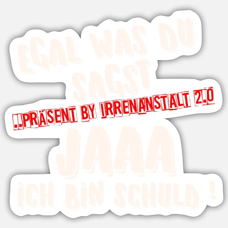 Sticker Größe S (10 x 10 cm) - 
