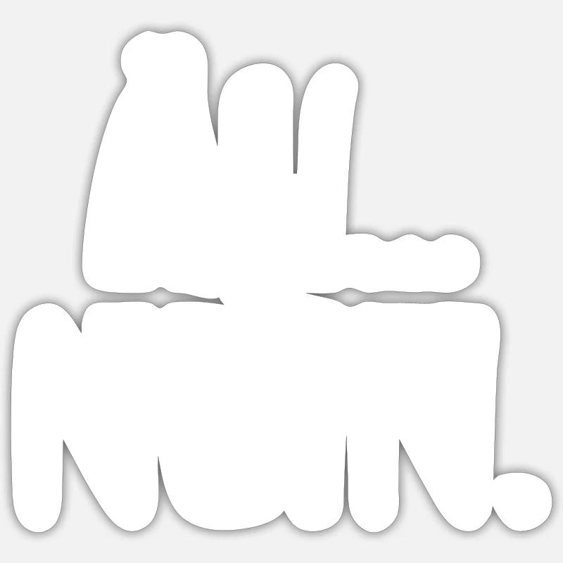 Sticker Größe S (10 x 10 cm) -