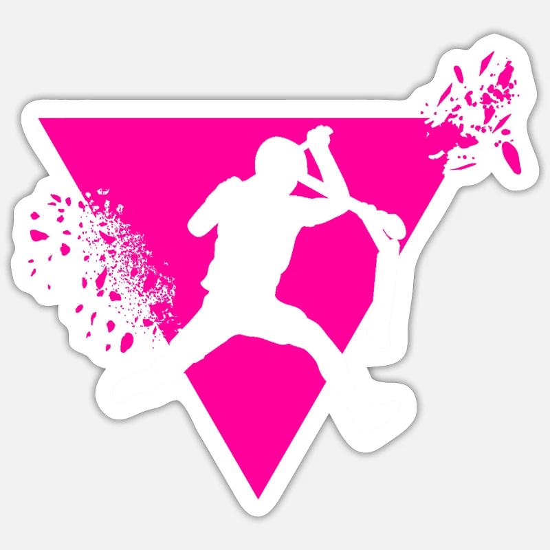 scooter - Sticker size S (10 x 10 cm) - white matte