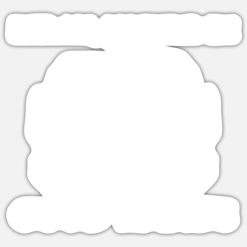 physiotherapy - Sticker size S (10 x 10 cm) - white matte