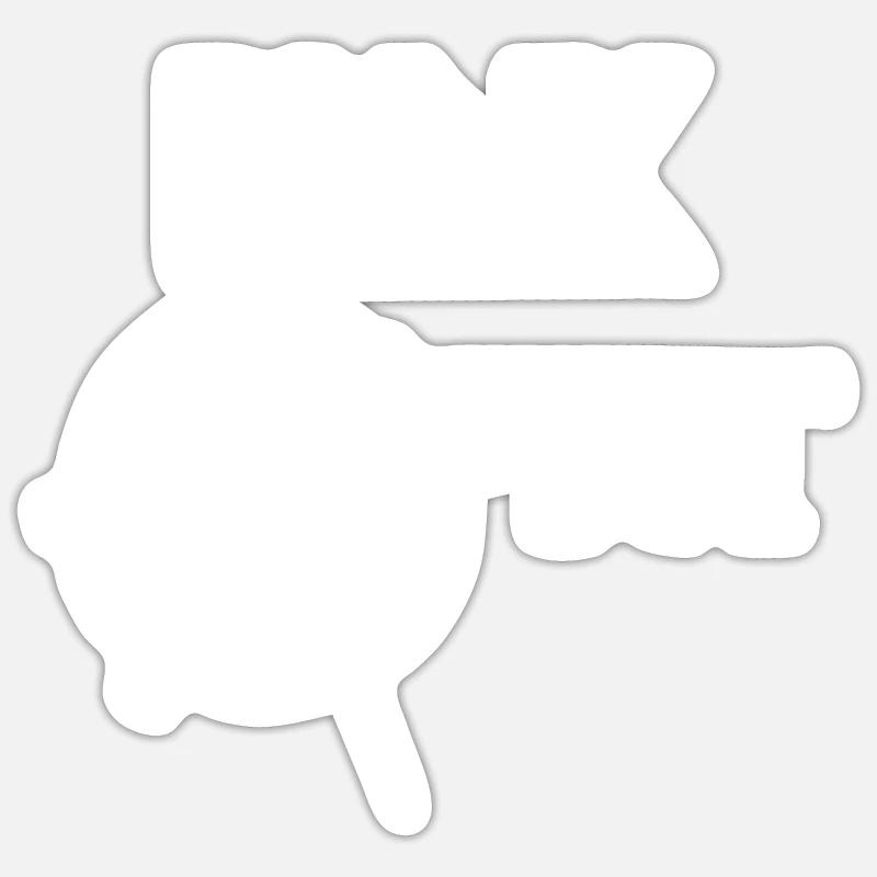 Sticker Größe S (10 x 10 cm) - 