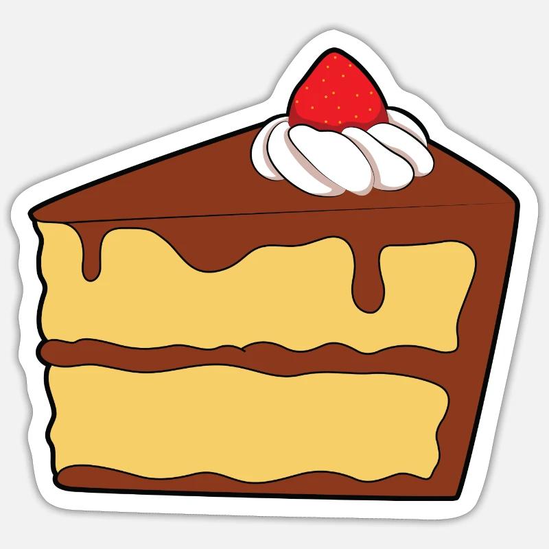 Gâteau Sticker taille S (10 x 10 cm)