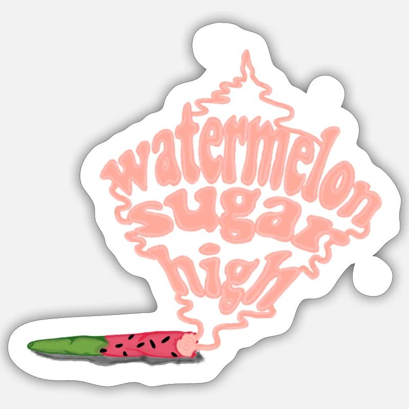 Watermelon Sugar Sticker size S (10 x 10 cm)