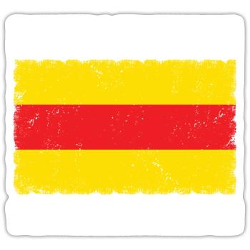 Echte Legenden Schwätzen Badisch - Geschenkideen - Sticker Größe S (10 x 10 cm) - Mattweiß - Vorne
