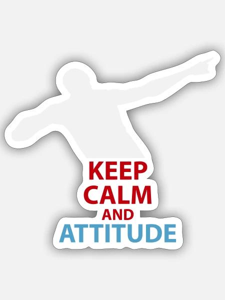  - Sticker size S (10 x 10 cm) - white matte