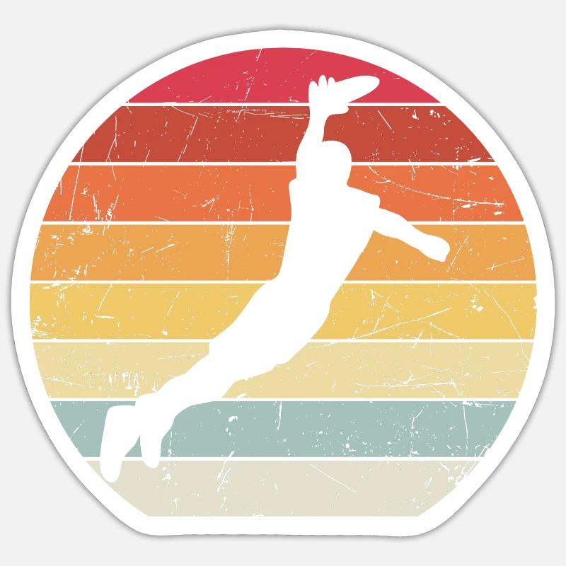 Frisbee Sticker Größe S (10 x 10 cm)