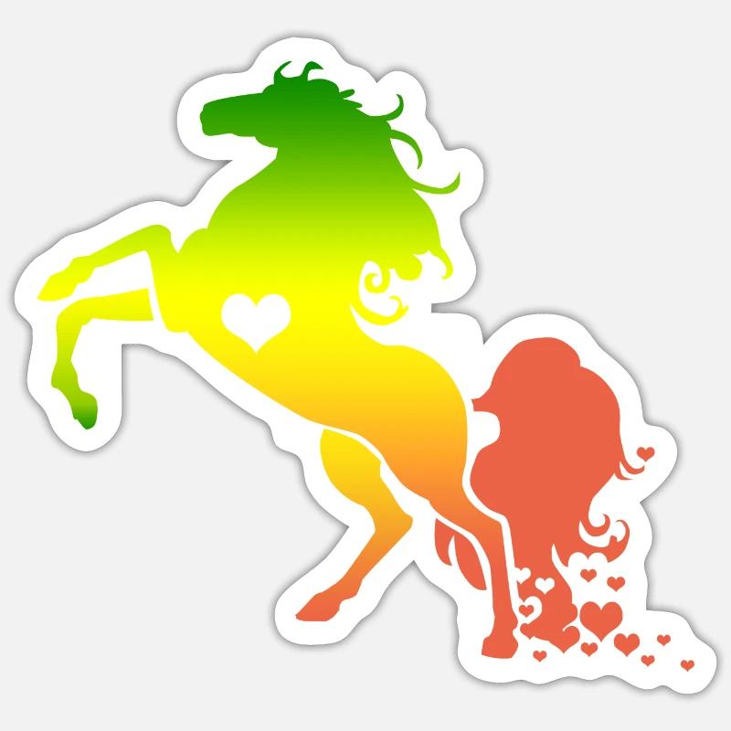 Sticker Größe S (10 x 10 cm) - 