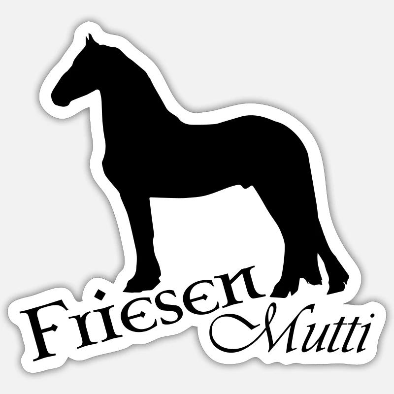 Friesen Mutti Sticker Größe S (10 x 10 cm)