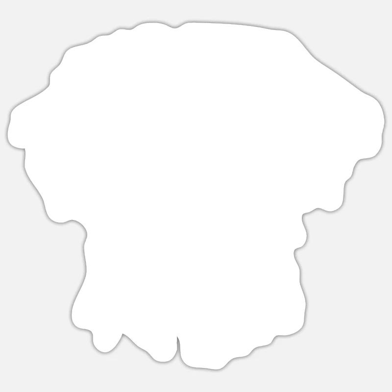 Labrador Retriever - LABBI Sticker taille S (10 x 10 cm)