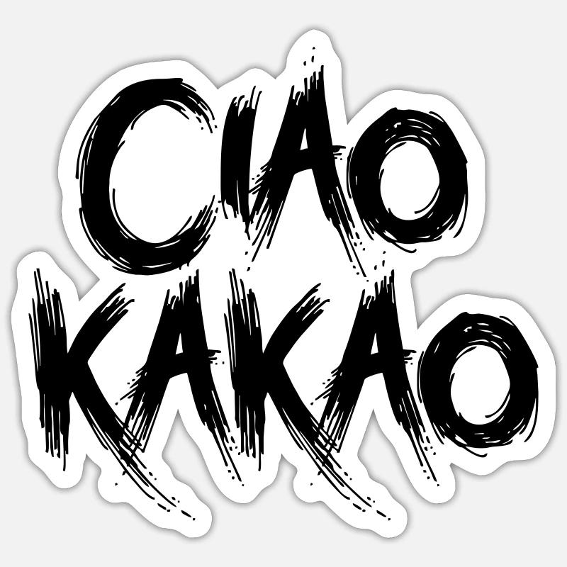 Ciao Cocoa Sticker size S (10 x 10 cm)