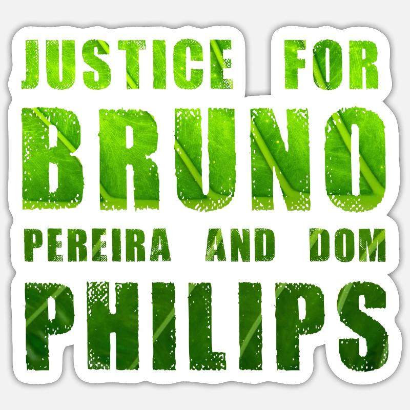 Justice pour Bruno et Philips Sticker taille S (10 x 10 cm)