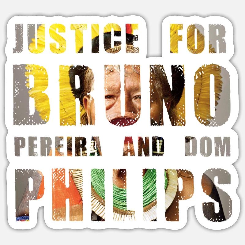 Justice pour Bruno et Philips Sticker taille S (10 x 10 cm)