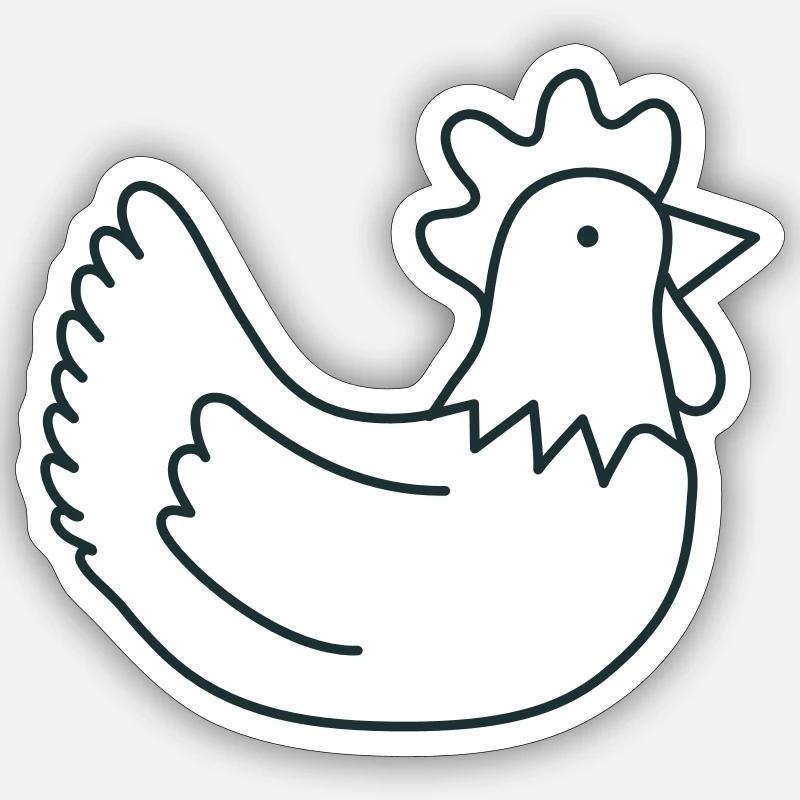 Sticker taille S (10 x 10 cm) - 