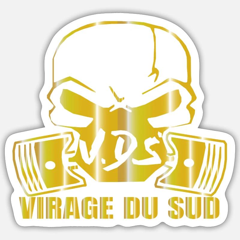 VIRAGE DU SUD Sticker taille S (10 x 10 cm)