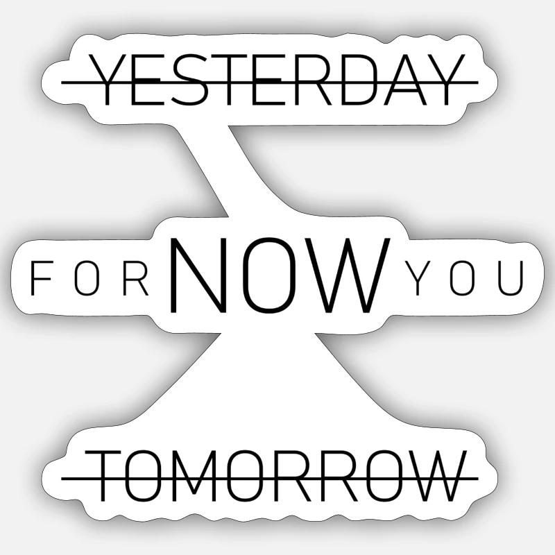 NOW Pullover Sticker Größe S (10 x 10 cm)