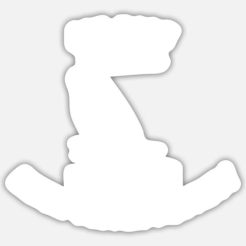 bester Freund Vogel Sticker Größe S (10 x 10 cm)