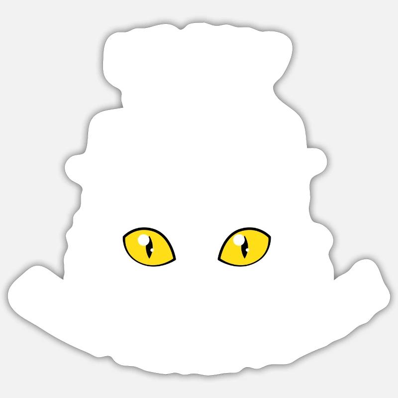 bester Freund Katze Sticker Größe S (10 x 10 cm)