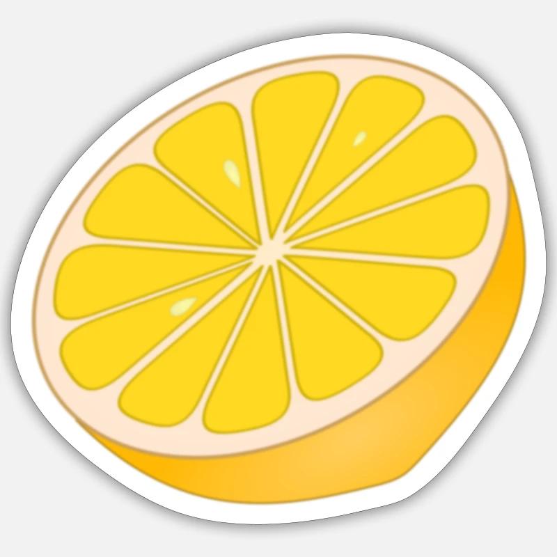 Lemon Sticker size S (10 x 10 cm)