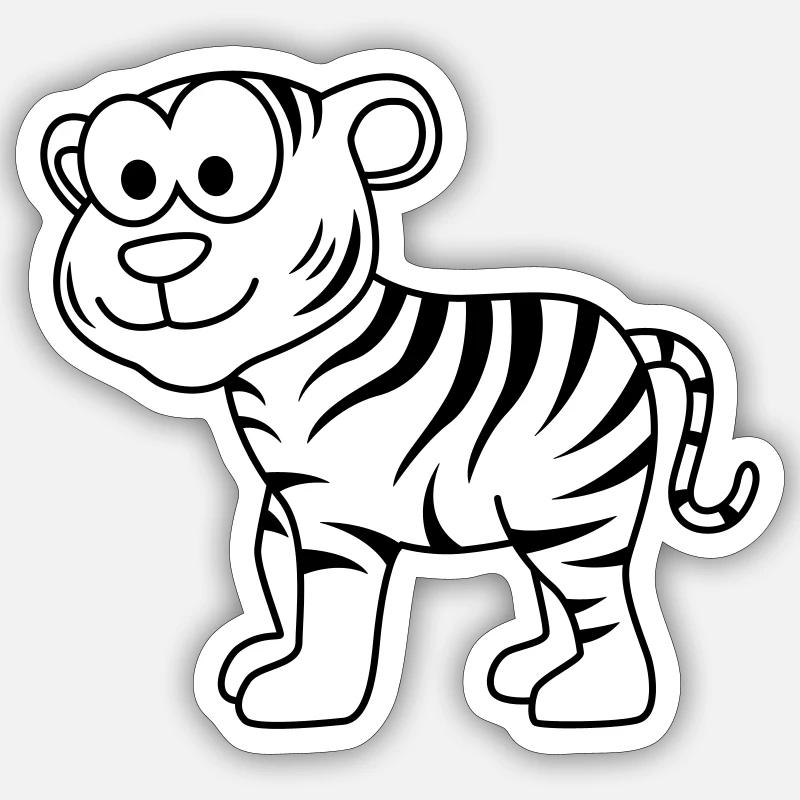 Sticker Größe S (10 x 10 cm) - 